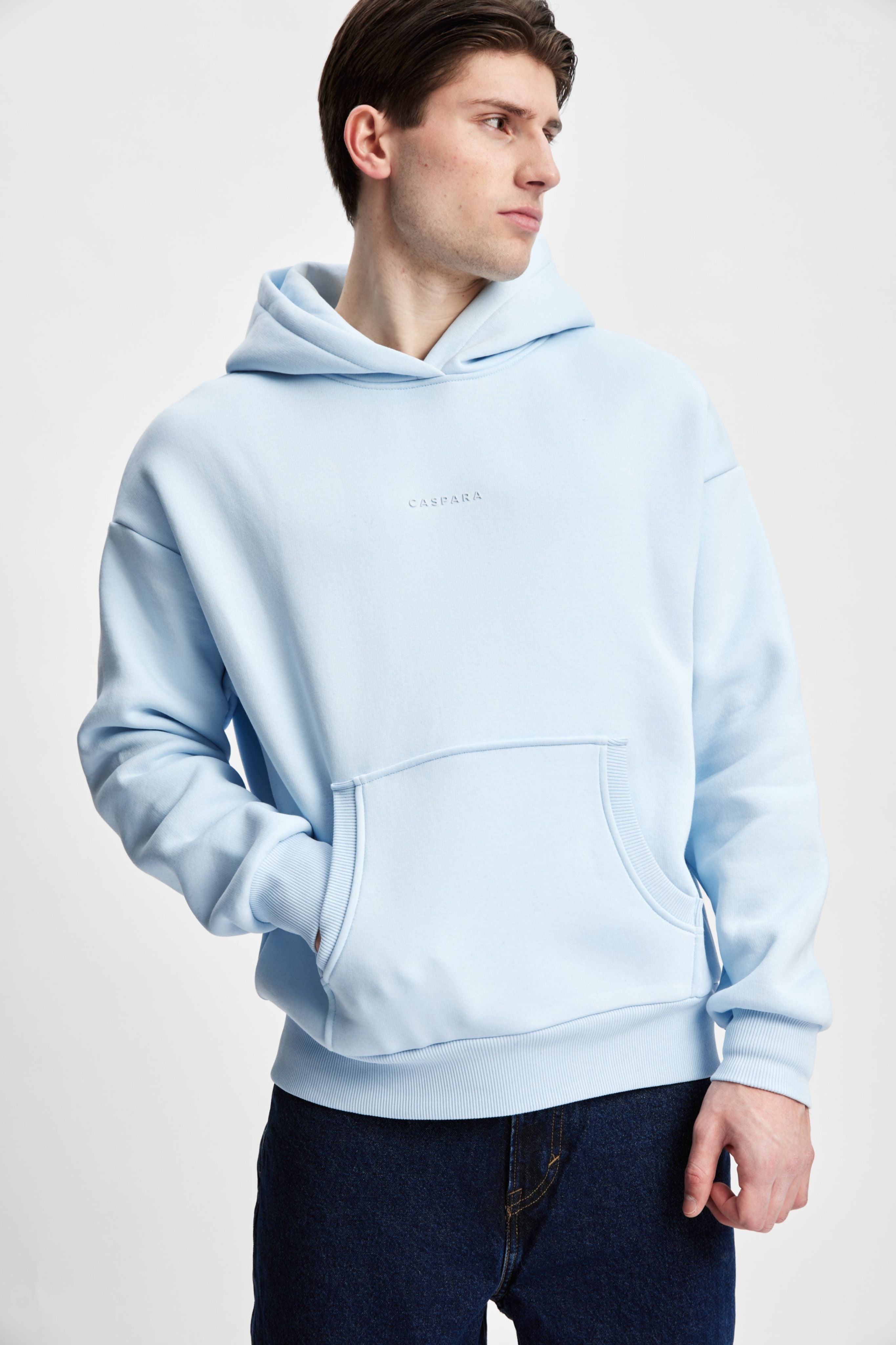 M. Pollux Hoodie - Light blue